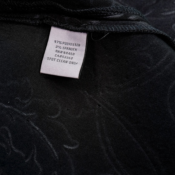 VERA WANG Black Scuba Fit & Flare Cocktail Dress - Picture 14 of 16